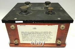 Western Electric 2b Antenna Tuner Circa 1923 Tous L'original Excellent État