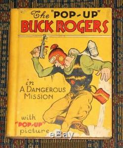 Xxrare 1934 Le Pop-up Buck Rogers Pop-up Couleur Excellent État