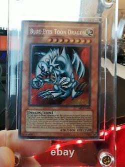 Yuhioh Dragon Toon aux Yeux Bleus SRL-EN000 1996 Original Rare, Excellent État