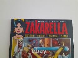 Zakarella #1 Édition Portugaise 1976 Excellent État Original Ultra Rare